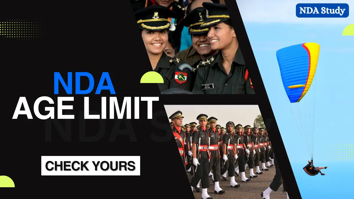 NDA Exam 2025 Age Limit