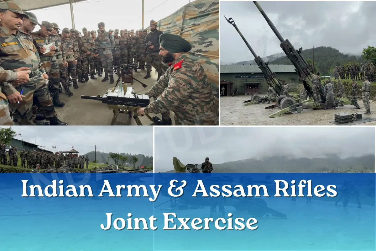 Indian Army and Assam Rifles Joint Exercise Arunachal 2025