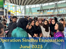 Operation Sindhu Evacuation June 2025