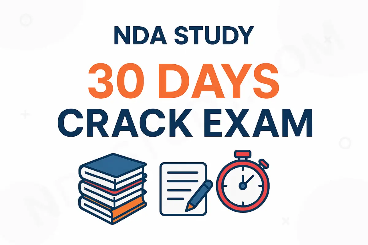 Crack NDA 2025 in 30 Days