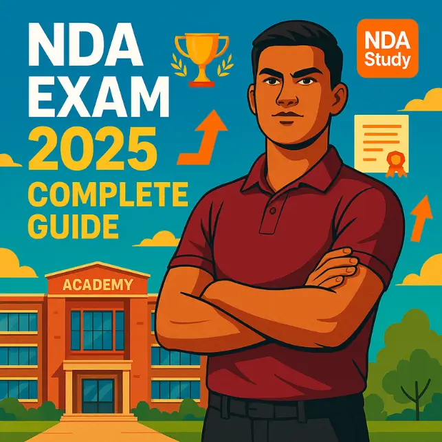 NDA Exam 2025 Complete Guide for Beginners [Crack NDA Exam with NDA Study]