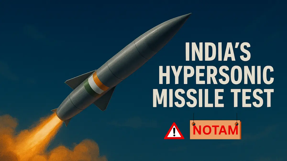 India's Hypersonic Missile Test 2025: December NOTAM Signals Major Strategic Shift