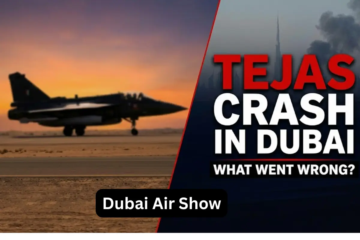 Tejas Fighter Jet Crashes at Dubai Air Show 2025