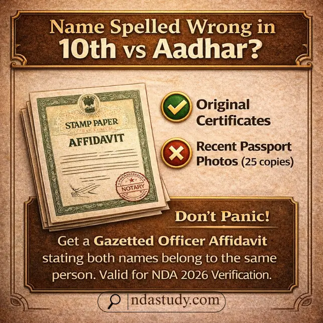 How to fix name mismatch for NDA Document Verification Process 2026 affidavit format